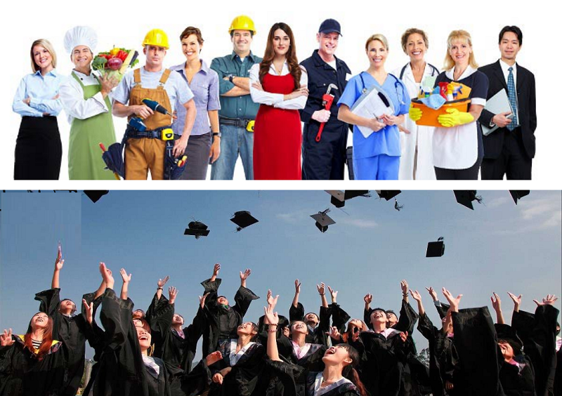 So sánh giữa học đại học và học nghề tại Úc