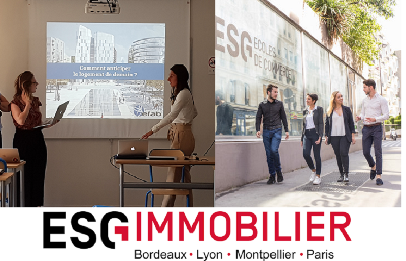 Trường đào tạo nghề tại Pháp ESG Immobilier