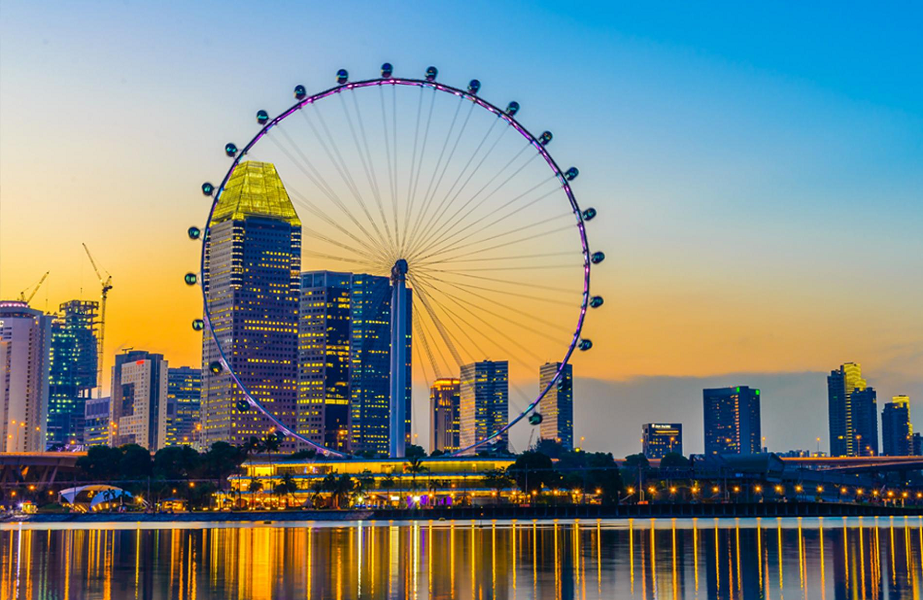 Singapore Flyer - một trong những địa điểm sống ảo tại Singapore